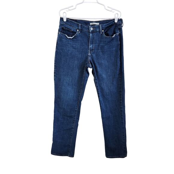 Levi's Strauss & Co. Classic Straight Leg Jeans Denim Pockets Blue Size 31 - Picture 1 of 9